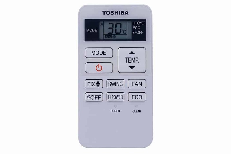 Cách sử dụng remote máy lạnh Toshiba